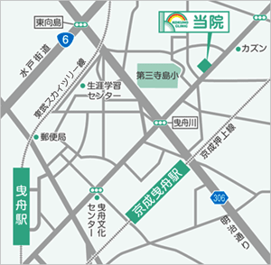 こくほ内科クリニック-アクセスマップ